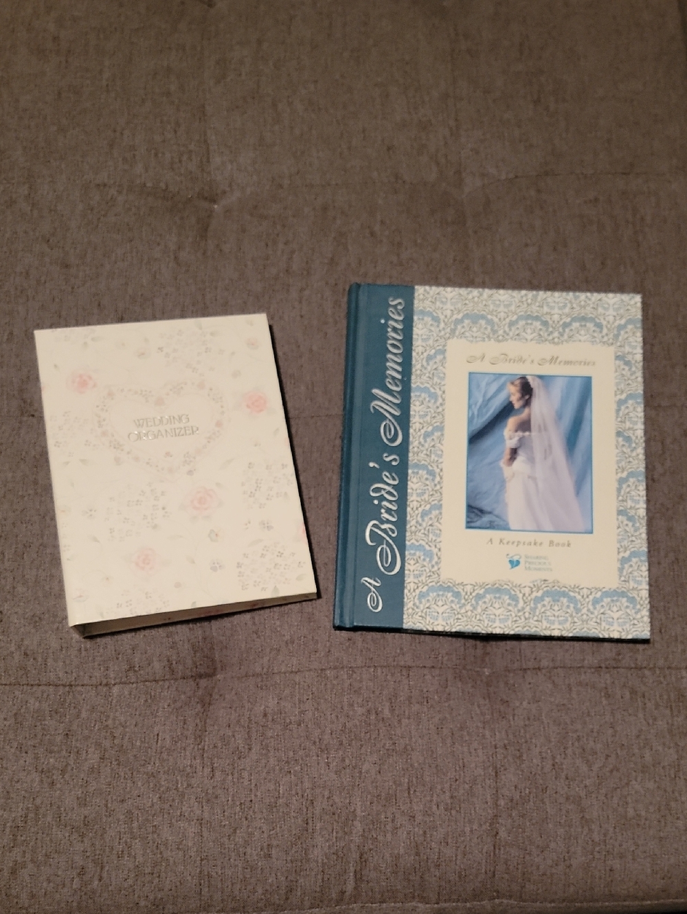 Bride's Memories Keepsake Book & Wedding Organizer Set